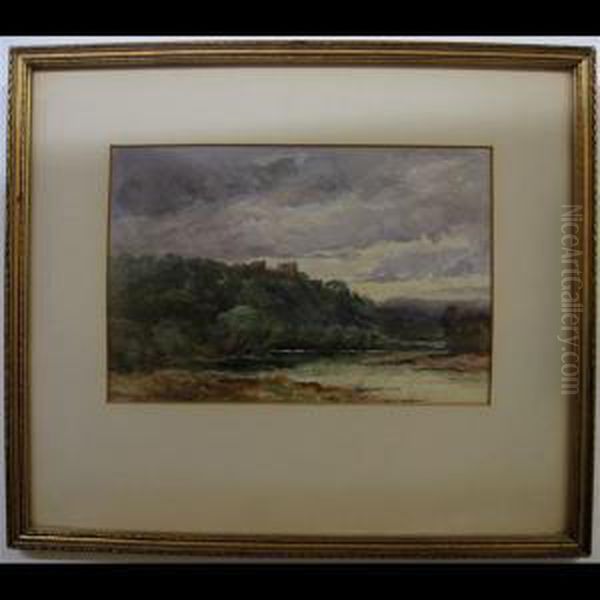 River Study With Distant Castles - view 1