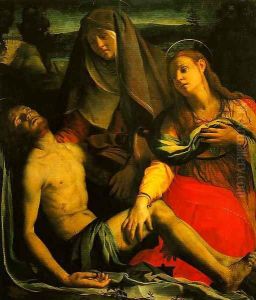 The Dead Christ with the Madonna and Mary Magdalen