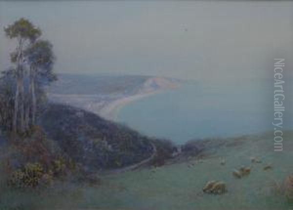 Above Porlock Bay - view 1