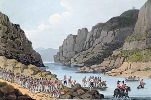 View on the Tagus near Villa Velha, Portugal, 1809 by William Bradford