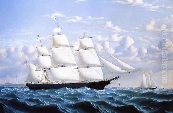 Clipper Ship 'Northern Light' of Boston - view 1