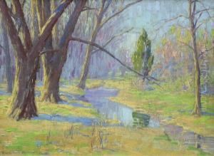 Landscape With Stream by Frank Reed Whiteside