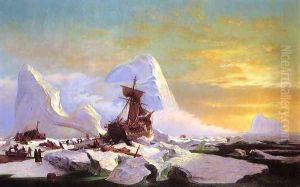 Crushed In The Ice by William Bradford
