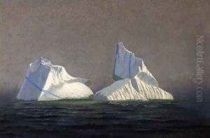 Icebergs by William Bradford
