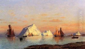Fishermen Off The Coast Of Labrador