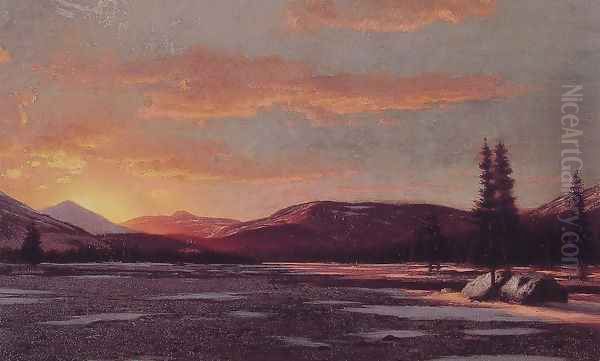 Winter Sunset - view 1