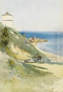 Coastal Landscape. by William John Whittemore