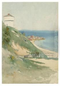 Coastal Landscape. by William John Whittemore