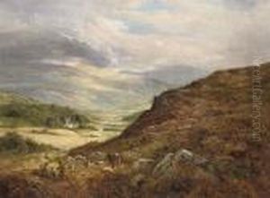 Welsh Hills by Thomas Ii Whittle