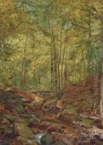 In Stony Cove by Thomas Worthington Whittredge