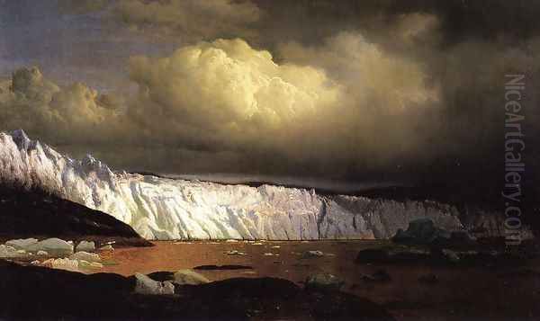 View of Sermitsialik Glacier - view 1