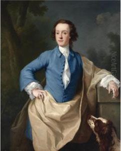 Portrait Of Thomas Barrett-lennard, 17th Baron Dacre by Isaac Whood