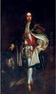 Portrait Of John Churchill, Duke Of Marlborough by Isaac Whood
