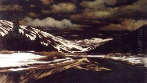 Early Winter in the Sierra Nevada by William Bradford