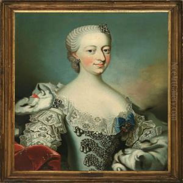 Portrait Of Queen Juliane Marie Of Denmark - view 1