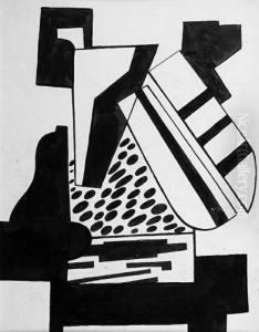 Kompozycja Abstrakcyjna, Przed 1939 R. by Henryk Wicinski