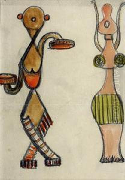 Figurki, Przed 1939 R. - view 1