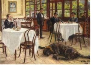Interno Di Ristorante by Felix Widder