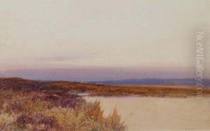 Estuary Of Gannel by Frederick John Widgery