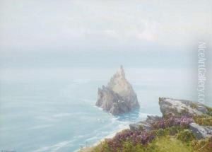Above Kynance by Frederick John Widgery