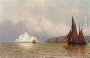 Labrador Fishing Settlement by William Bradford