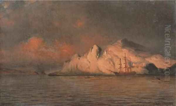The Panther Among Icebergs - view 1