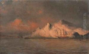 The Panther Among Icebergs by William Bradford