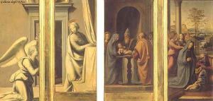 The Annunciation (front) Circumcision And Nativity (back) 1500 The Annunciation (front) Circumcision And Nativity (back) 1500