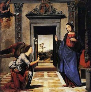 Annunciation 1497 by Fra Bartolomeo