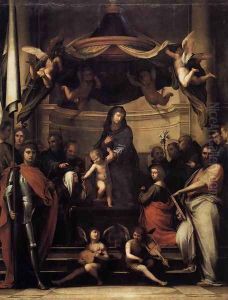 Mystic Marriage of St Catherine 1512 by Fra Bartolomeo