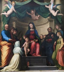 The Marriage of St Catherine of Siena 1511 by Fra Bartolomeo