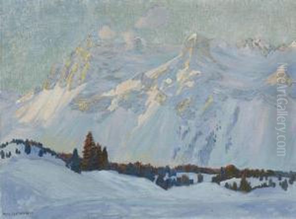 Engadin Im Winter Unten Links - view 1