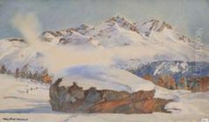 Rosatsch, St. Moritz. by Hans Beat Wieland