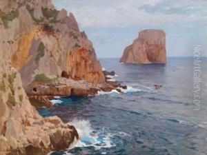 Kuste Bei Capri by Manuel Wielandt