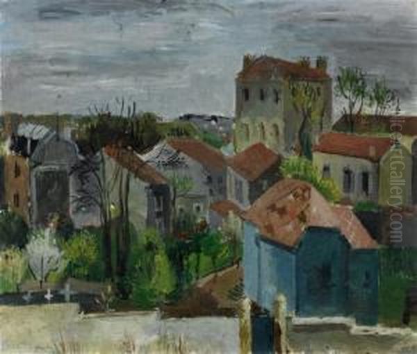 Paris Suburb In The Spring - view 1
