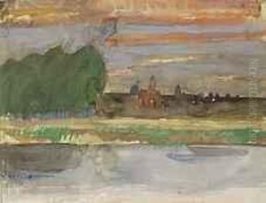 Abend An Der Seine by Walter Kurt Wiemken