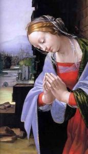 The Adoration of the Christ Child (detail) by Fra Bartolomeo