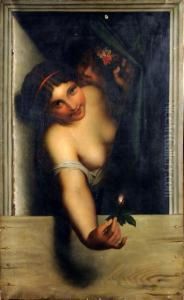 Le Bouton De Rose by Antoine Wiertz