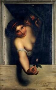[le Bouton De Rose] by Antoine Wiertz