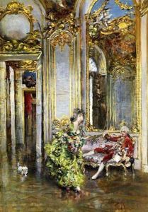 A Friend of the Marquis by Giovanni Boldini