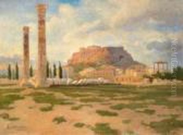 Griechischetempellandschaft - view 1