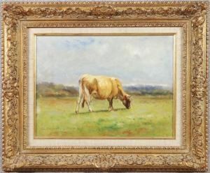 Cows Grazing In A Landscape Cows Grazing In A Landscape