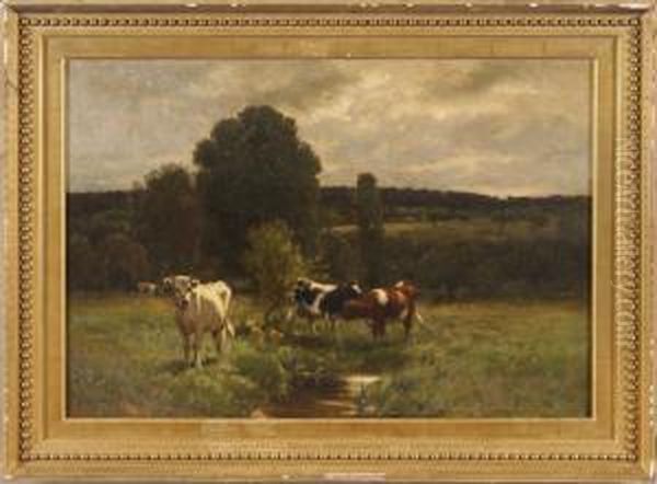 Cows In A Landscape - view 1