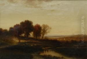 Landscape by John Carleton Wiggins