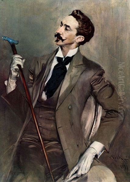 Count Robert de Montesquiou 1897 - view 1