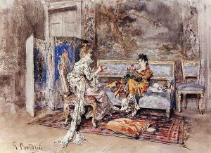 The Conversation by Giovanni Boldini