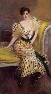 Portrait Of Madame Josephina Alvear De Errazuriz by Giovanni Boldini