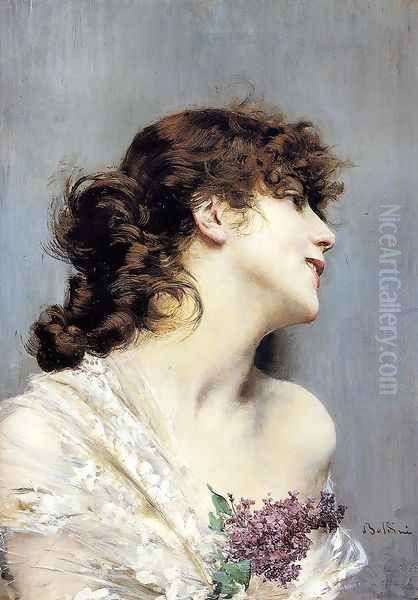 Profile Of A Young Woman - view 1