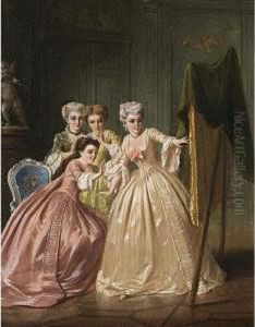 The Forbidden Picture by Petrus Theodorus Wijngaerdt
