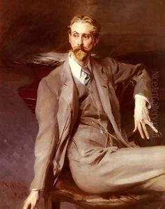 Portrait Of The Artist Lawrence Alexander (Peter) Harrison 1902